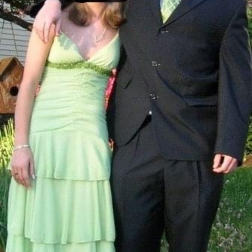 XOXO Mint Green Prom Dress